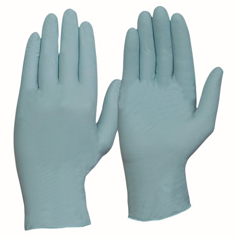 PRO GLOVE DISPOSABLE NITRILE POWDER FREE BLUE - LGE (BOX OF 100)